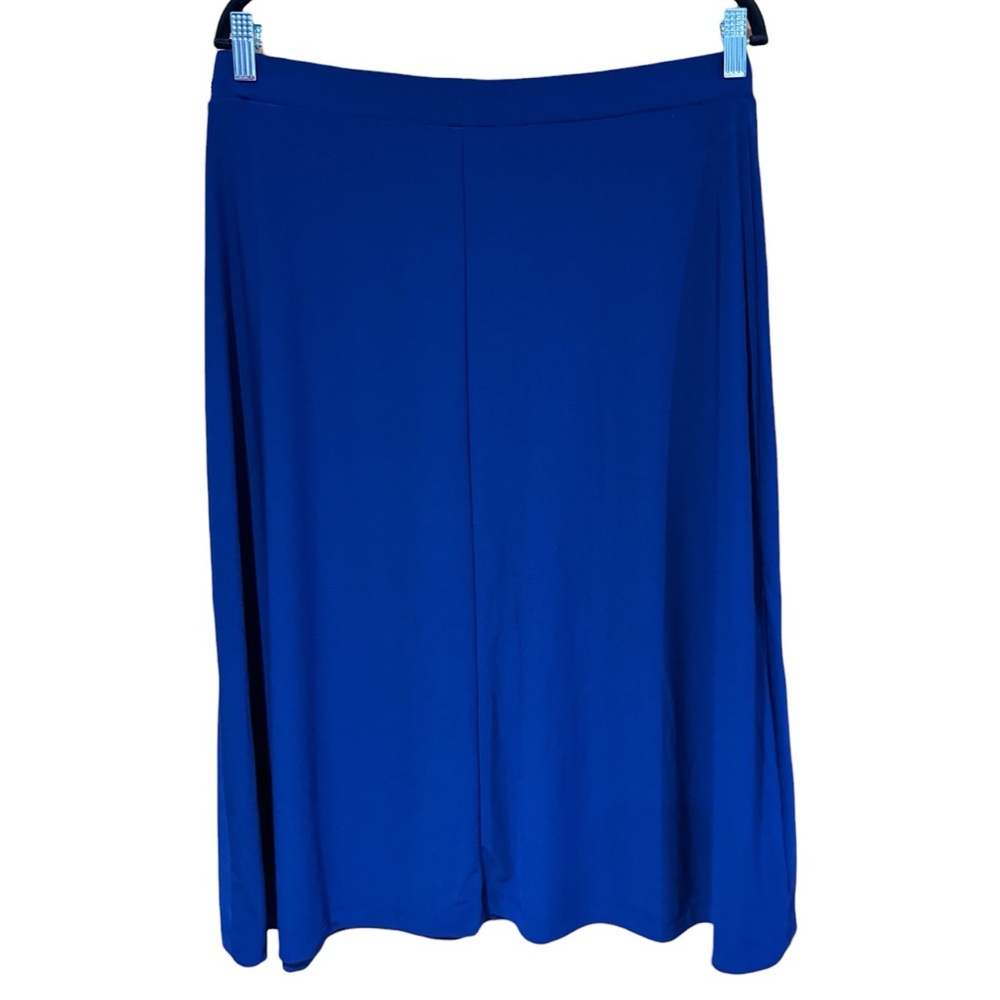 Kasper Royal Blue A Line Skirt - Picture 2 of 4